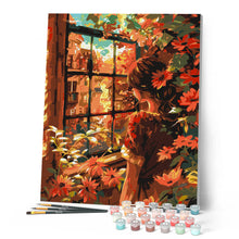 Cargar imagen en el visor de la galería, Vista otoñal en la ventana