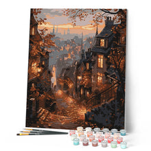 Cargar imagen en el visor de la galería, Calle otoñal en el casco antiguo