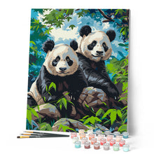 Cargar imagen en el visor de la galería, Gemelos de Panda Gigante