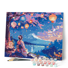 Cargar imagen en el visor de la galería, Chica, Faroles y Monte Fuji