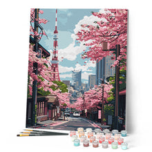 Cargar imagen en el visor de la galería, Calle de Cerezos en Flor en Tokyo