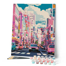 Cargar imagen en el visor de la galería, Calle Bulliciosa de Japón