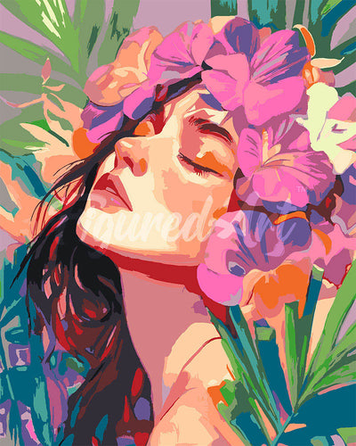 Figured'Art Pintar Por Numeros Adultos Con Marco Venecia Puesta De Sol - Manuali