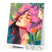 Cargar imagen en el visor de la galería, Hermosa Niña de las Flores