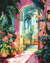 Cargar imagen en el visor de la galería, Pintar por numeros Figured'Art - Arco de Jardín