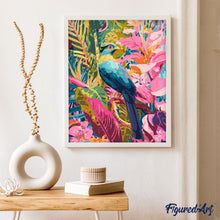 Cargar imagen en el visor de la galería, Pájaro Azul Tropical