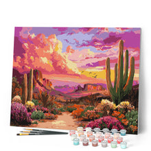 Cargar imagen en el visor de la galería, Valle de Cactus al Atardecer