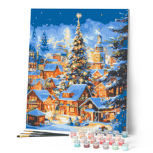 Cargar imagen en el visor de la galería, Poblado Navideño Brillante