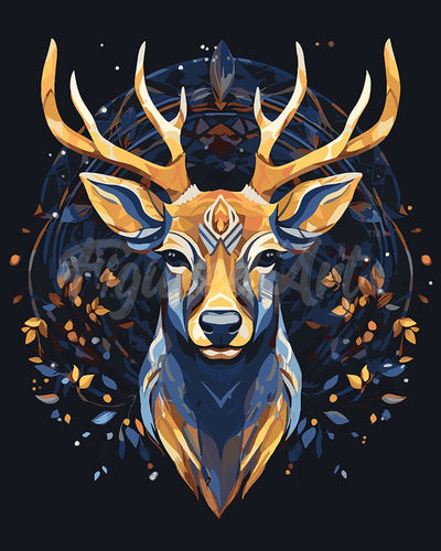 Pintar por numeros Figured'Art - Reno Majestuoso