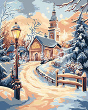 Cargar imagen en el visor de la galería, Pintar por numeros Figured&#39;Art - Camino a la Capilla