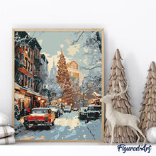 Cargar imagen en el visor de la galería, Calle Invernal de Nueva York