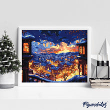 Cargar imagen en el visor de la galería, Noche Invernal Iluminada