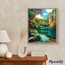 Cargar imagen en el visor de la galería, Lago esmeralda en otoño