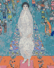 Cargar imagen en el visor de la galería, Pintar por numeros Figured'Art - Retrato de Elisabeth Lederer - Klimt
