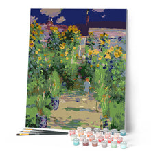 Cargar imagen en el visor de la galería, El jardín del artista en Vétheuil - Monet