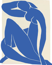 Cargar imagen en el visor de la galería, Pintar por numeros Figured'Art - Azul desnudo II - Matisse