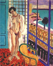 Cargar imagen en el visor de la galería, Pintar por numeros Figured'Art - Desnudo en la ventana - Matisse