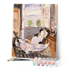 Cargar imagen en el visor de la galería, Interior con dos figuras, ventana abierta - Matisse