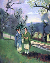 Cargar imagen en el visor de la galería, Pintar por numeros Figured'Art - Conversación bajo los olivos - Matisse