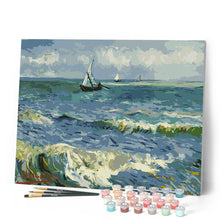 Cargar imagen en el visor de la galería, Paisaje marino cerca de Les Saintes-Maries-de-la-Mer - Van Gogh