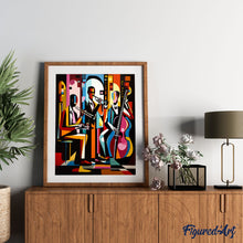 Cargar imagen en el visor de la galería, Banda de Jazz Abstracta Audaz