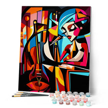 Cargar imagen en el visor de la galería, Cantante de Jazz Abstracta Audaz
