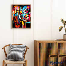 Cargar imagen en el visor de la galería, Cantante de Jazz Abstracta Audaz
