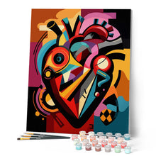 Cargar imagen en el visor de la galería, Corazón Abstracto Audaz