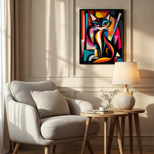 Cargar imagen en el visor de la galería, Gato Abstracto Audaz