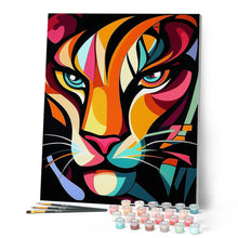 Cargar imagen en el visor de la galería, Tigre 1 Abstracto Audaz
