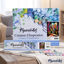 Cargar imagen en el visor de la galería, Ciudad Iluminada Abstracta Audaz