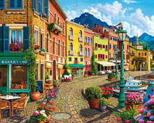 Cargar imagen en el visor de la galería, Pintar por numeros Figured'Art - Día soleado en el puerto