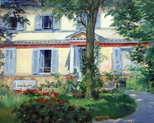 Cargar imagen en el visor de la galería, Pintar por numeros Figured'Art - La casa en Rueil - Manet