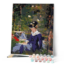 Cargar imagen en el visor de la galería, Joven mujer en el jardín - Manet