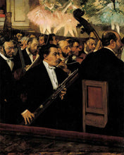 Cargar imagen en el visor de la galería, Pintar por numeros Figured'Art - La orquesta de la ópera - Degas