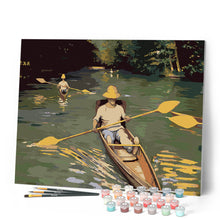 Cargar imagen en el visor de la galería, Las piraguas - Caillebotte