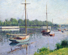 Cargar imagen en el visor de la galería, Pintar por numeros Figured'Art - La cuenca de Argenteuil - Caillebotte