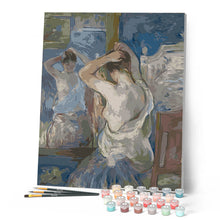 Cargar imagen en el visor de la galería, Ante el espejo, 1890 - Morisot