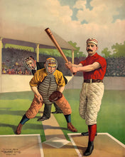 Cargar imagen en el visor de la galería, Pintar por numeros Figured'Art - Jugadores de béisbol retro