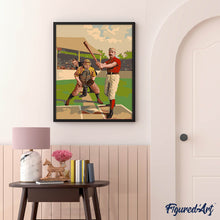 Cargar imagen en el visor de la galería, Jugadores de béisbol retro