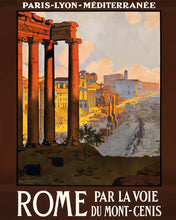Cargar imagen en el visor de la galería, Pintar por numeros Figured'Art - Póster vintage de Roma