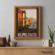 Cargar imagen en el visor de la galería, Póster vintage de Roma