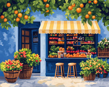 Cargar imagen en el visor de la galería, Pintar por numeros Figured'Art - La pequeña tienda de comestibles