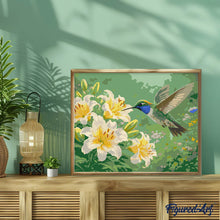 Cargar imagen en el visor de la galería, Colibrí en flor 1