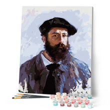 Cargar imagen en el visor de la galería, Autorretrato con boina - Monet