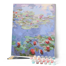 Cargar imagen en el visor de la galería, Nenúfares rojos - Monet