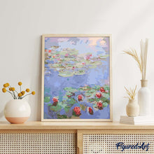 Cargar imagen en el visor de la galería, Nenúfares rojos - Monet