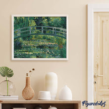 Cargar imagen en el visor de la galería, Nenúfares y puente japonés - Monet