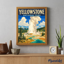 Cargar imagen en el visor de la galería, Parque Nacional de Yellowstone, Old Faithful - Wyoming