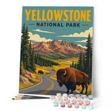 Cargar imagen en el visor de la galería, Parque Nacional de Yellowstone, Lamar Valley - Wyoming